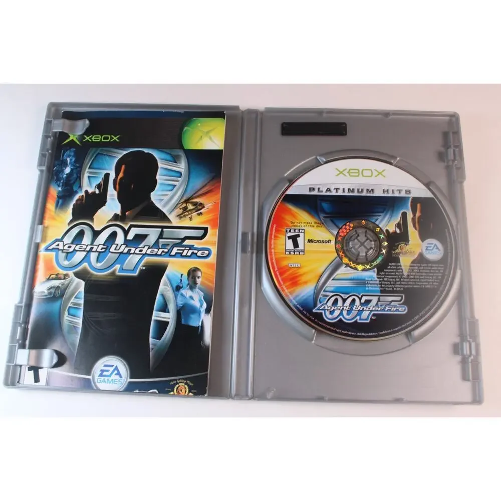 James Bond 007 in Agent Under Fire (Microsoft Xbox, 2002) Complete, tested